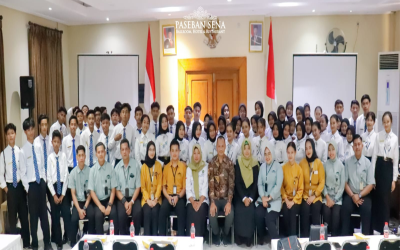 KUNJUNGAN INDUSTRI SISWA PERHOTELAN KE PASEBAN SENA HOTEL DAN BALLROOM