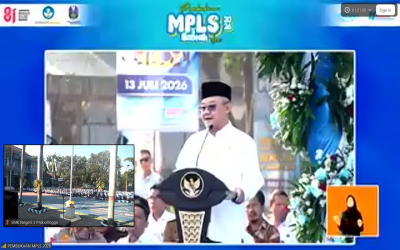 PEMBUKAAN MPLS DILAKUKAN HYBRID YANG DIBUKA OLEH KEMENTERIAN PENDIDIKAN SERTA GEMA INTEGRITAS
