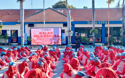 KELAS BELA NEGARA & KEDISIPLINAN OLEH KODIM 0820/PROBOLINGGO DI SMK 3 PROBOLINGGO
