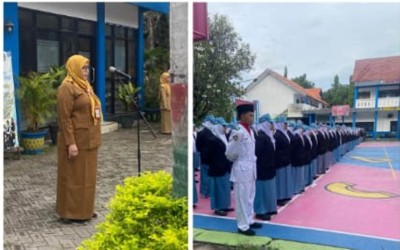 APEL MENYAMBUT HARI PERTAMA SEMESTER GENAP DI SMKN 3 KOTA PROBOLINGGO